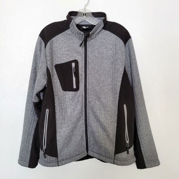 X-Series Whiteridge Mens Medium Full-Zip Fleece Jacket - Picture 1 of 10